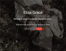 Tablet Screenshot of elizagrace.com